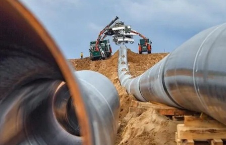 Газпром объявил о завершении строительства «Северного потока-2»