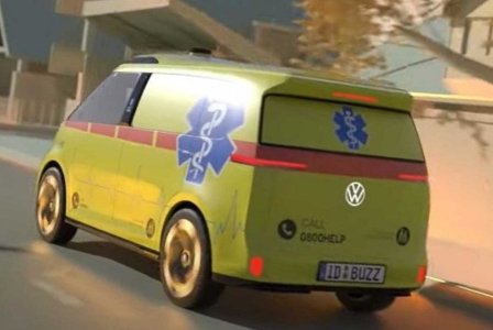 Volkswagen наладит серийный выпуск беспилотных машин скорой помощи