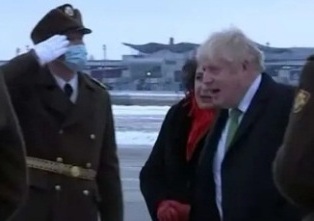 Британский премьер Борис Джонсон прибыл с официальным визитом в Украину