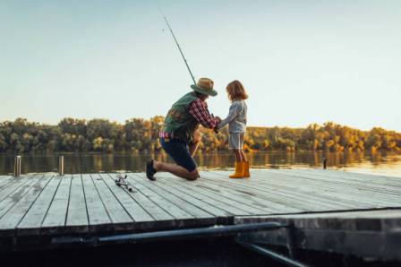 Детство вместо планшета: возьмите ребенка на рыбалку
