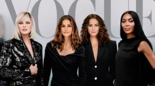 Возвращение супермоделей: Наоми, Синди, Линда и Кристи на обложке Vogue
