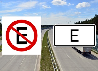Несколько значений: что означает дорожный знак с буквой E Несколько значений: что означает дорожный знак с буквой E