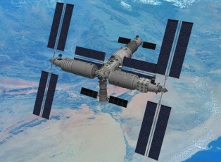 Корабль застрял на орбите из-за космического мусора Корабль застрял на орбите из-за космического мусора